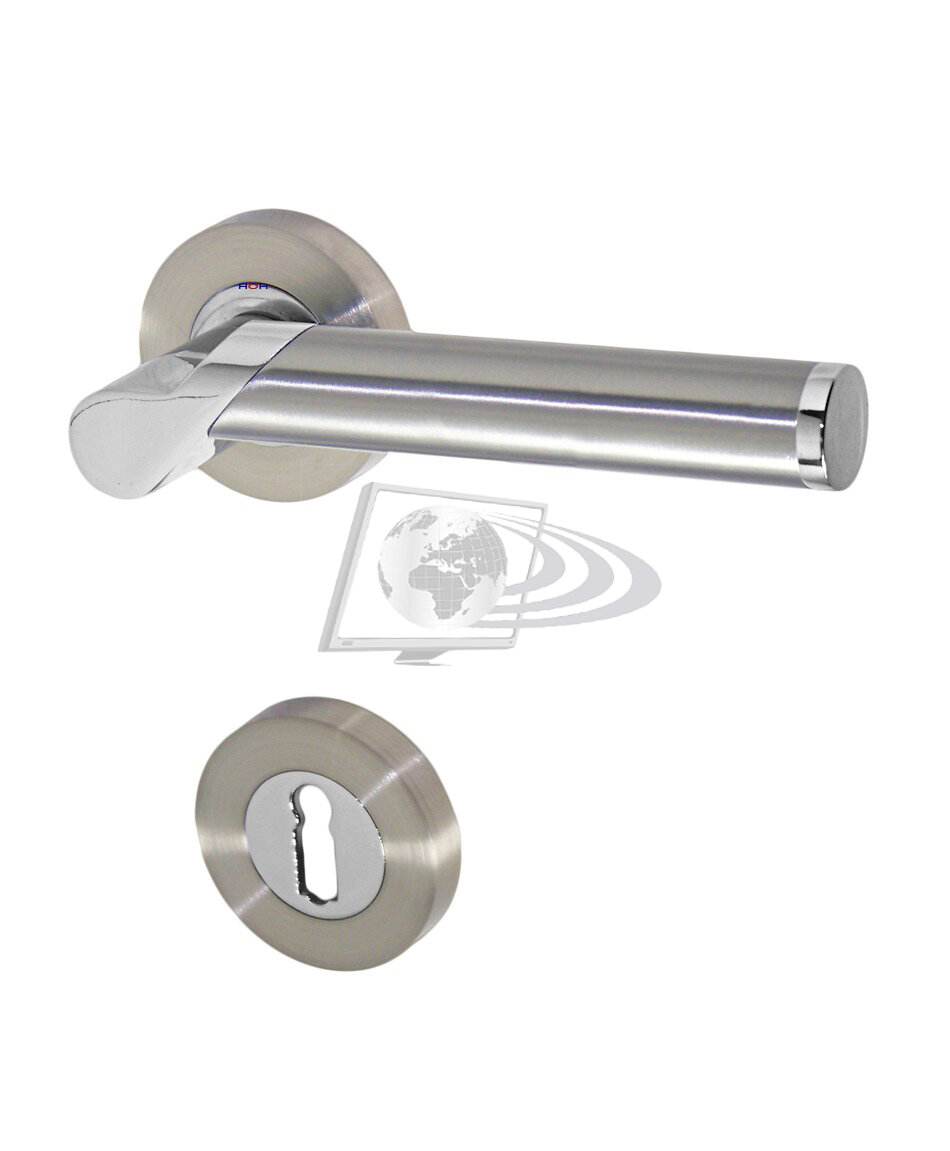 Qrity [Erweitert Schwer Türgriffe Türknauf mit Schloss/Schlüssel,  Türbeschläge Türbeschlag für WC/Badezimmertüren, Verriegelung 60 / 70mm, 3  Metallschlüssel : : Baumarkt