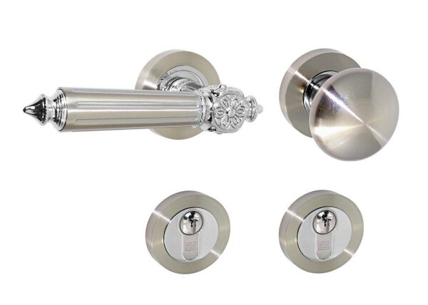 Türbeschlag 1624-A R WE-Links Antik Optik Türdrücker Türklinke