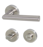 Edelstahl Türbeschlag TA-1206 R WC...