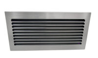 Kaltluftgitter KG 4523 MESM mit Edelstahl Blende 450 x 230mm Zuluft Abluftgitter