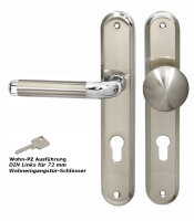 Türbeschlag 1386-A LS WE - Rechts Türdrücker