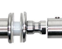 Edelstahl V2A Stossgriff Griffpaar SGM 350 INOX Türgriff Glastürgriff Set