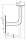Edelstahl Handlaufhalter Set HLH 1843 gewölbte Auflage Handlaufträger Handlaufstütze
