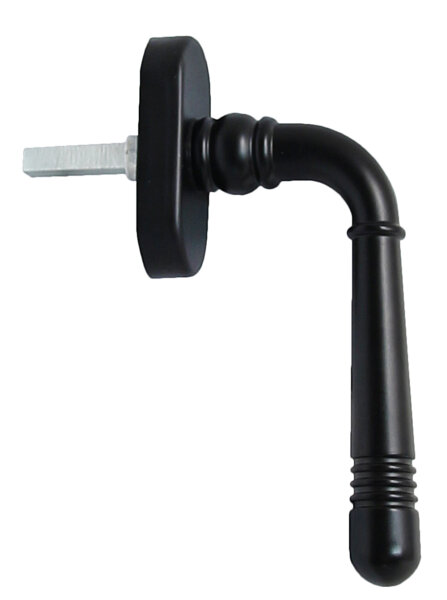 Fenstergriff FG Helena 2314 Schwarz PVD Rasterolive Fensterbeschlag Drücker