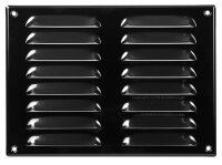 Lüftungsgitter LG-2619 BL-FG Schwarz 260 x190...